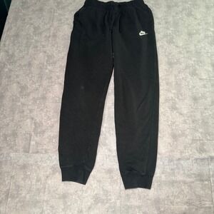 Nike Sportswear Club Fleece Joggers Black Tall Small Sweatpants Futura Logo